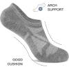 imagewernies No Show Socks Women  8 Pairs Ankle Socks for Women Low Cut Socks Short Cotton Socks Invisible Casual SocksMix of Colors0018 Pairs16 Pieces