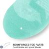 imagewernies No Show Socks Women  8 Pairs Ankle Socks for Women Low Cut Socks Short Cotton Socks Invisible Casual SocksMix of Colors0048 Pairs16 Pieces