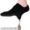imagewernies No Show Socks Women Low Socks Non Slip Flat Boat Line 48 Pairs8 Pairsblack002