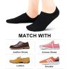 imagewernies No Show Socks Women Low Socks Non Slip Flat Boat Line 48 Pairs8 Pairsblack002