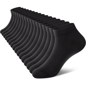 imageNo Show Men Socks Low Cut Ankle Sock Men Short Socks Casual Cotton SocksMix of Colors0068 Pairs16 Pieces