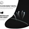 imagewernies 10 Pairs No Show Socks Men Low Cut Ankle Short Casual Thin Invisible Socks with Non Slip GripsBlack10 Pairs