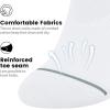 imagewernies 10 Pairs No Show Socks Men Low Cut Ankle Short Casual Thin Invisible Socks with Non Slip GripsWhite10 Pairs