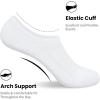 imagewernies No Show Socks Women 10 Pairs Low Cut Ankle Socks with Non Slip Casual Invisible Liner Socks