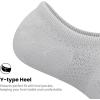 imagewernies No Show Socks Womens 10 Pairs Low Cut Ankle Socks with Non Slip Casual Invisible Liner Boat 5881110 Pairs 3black3white2grey2beige