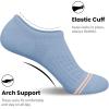 imagewernies No Show Socks Womens 10 Pairs Low Cut Ankle Socks with Non Slip Casual Invisible Liner Boat 5881110 Pairs 4beige3blue3purple