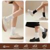 image:imagewernies Crew Socks for Women 8 Pairs  Soft Cotton Everyday Casual Socks  NoSlip Comfort Fit 8Pack4black4white8pairs
