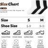 image:imagewernies Crew Socks for Women 8 Pairs  Soft Cotton Everyday Casual Socks  NoSlip Comfort Fit 8PackBlack8 Pairs