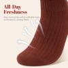 image:imagewernies Ruffle Socks Womens 6 PairsCute Ankle Lettuce Edge Frilly Athletic Crew Socks1black2white1gray2khaki6 Pairs