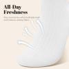 image:imagewernies Ruffle Socks Womens 6 PairsCute Ankle Lettuce Edge Frilly Athletic Crew SocksWhite6 Pairs